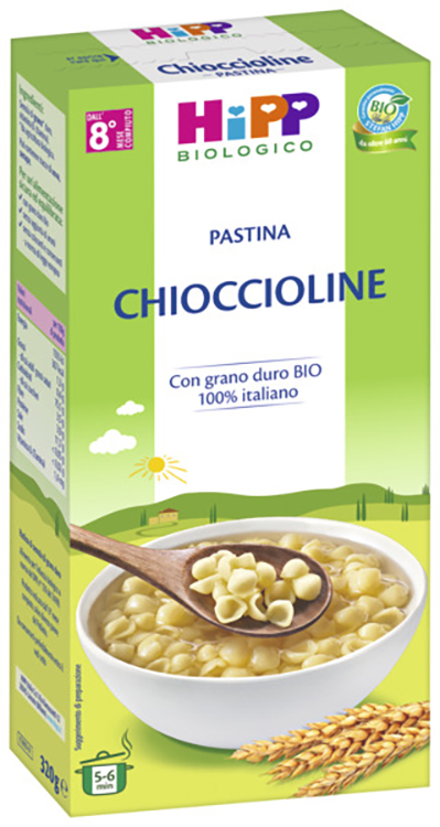 HIPP BIO PASTINA CHIOCCIOLINE 320 G - Angeli Pharm