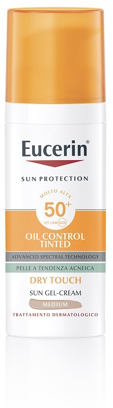 EUCERIN SUN OIL CONTROL TINTED CREAM SPF50+ 50 ML - Angeli Pharm