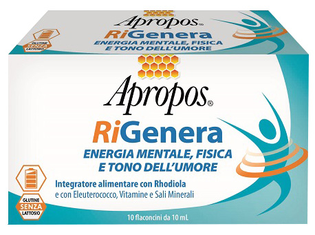APROPOS RIGENERA ENERGIA FISICA E MENTALE 10 FLACONCINI 10 ML - Angeli Pharm