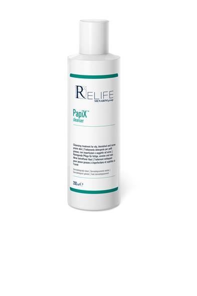 PAPIX CLEANSER DETERGENTE PER PELLI GRASSE CON IMPERFEZIONI  E ACNE 200 ML - Angeli Pharm