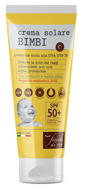 FIOCCHI DI RISO CREMA SOLARE BIMBI 50+ 100 ML - Angeli Pharm