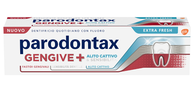 PARODONTAX GENGIVE+ALITO EXTRA FRESH 75 ML - Angeli Pharm