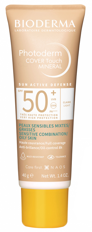 PHOTODERM COVER TOUCH MINERAL CLAIRE SPF50+ 40 ML - Angeli Pharm