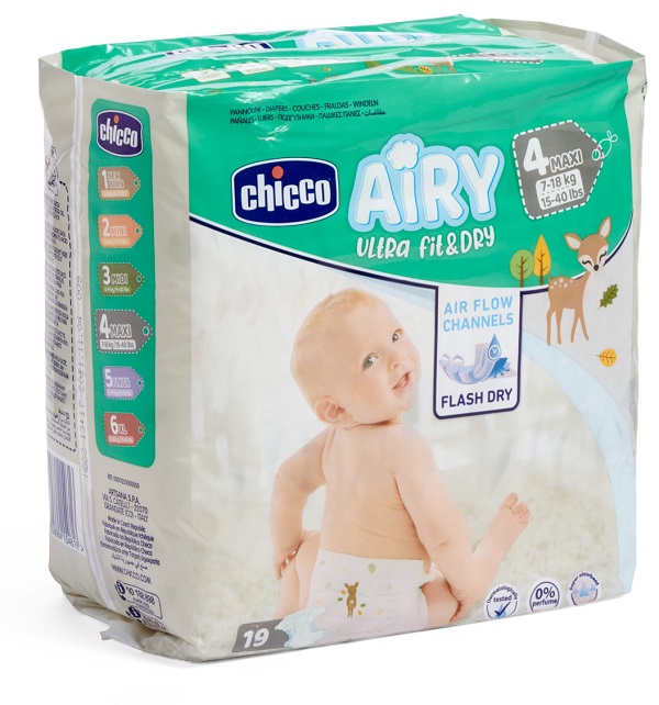 CHICCO PANNOLINI MAXI 19X6 - Angeli Pharm