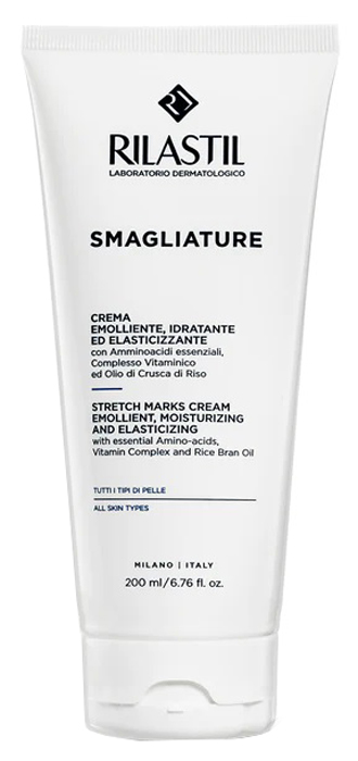 RILASTIL SMAGLIATURE CREMA EMOLLIENTE IDRATANTE ED ELASTICIZZANTE 200 ML - Angeli Pharm