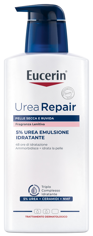 EUCERIN UREAREPAIR 5% EMULSIONE IDRATANTE PROFUMATA 400 ML - Angeli Pharm