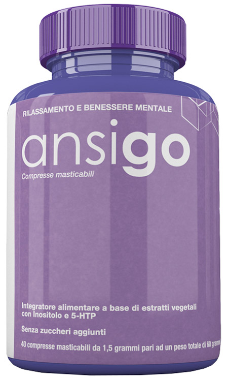 ANSIGO 40 COMPRESSE MASTICABILI - Angeli Pharm