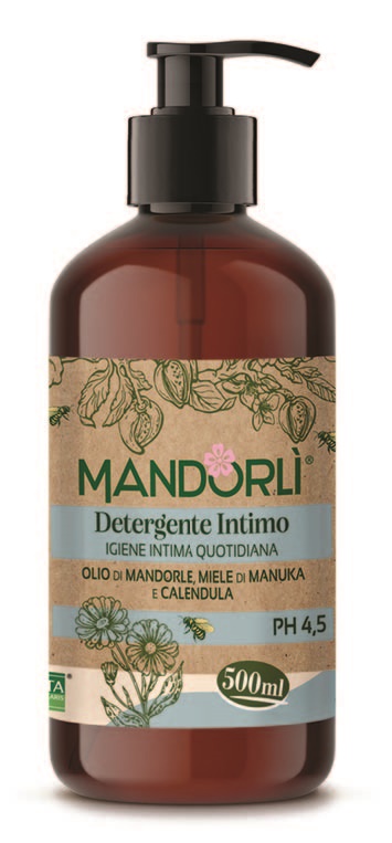 MANDORLI DETERGENTE INTIMO IGIENE INTIMA QUOTIDIANA 500 ML - Angeli Pharm