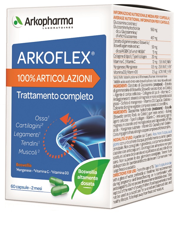 ARKOFLEX 100% ARTICOLAZIONI 60 CAPSULE - Angeli Pharm