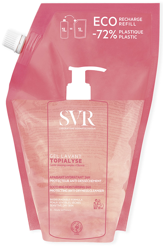 TOPIALYSE GEL LAVANT REFILL 1 L - Angeli Pharm