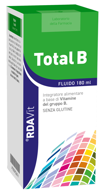 LABORATORIO DELLA FARMACIA RDAVIT TOTAL B FORZA VITALITA' JUNIOR FLUIDO 180 ML - Angeli Pharm
