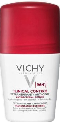 VICHY DEODORANTE CLINICAL CONTROL 96H ROLL 50 ML - Angeli Pharm