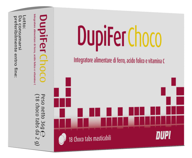 DUPIFER CHOCO 18 CHOCO TABS - Angeli Pharm