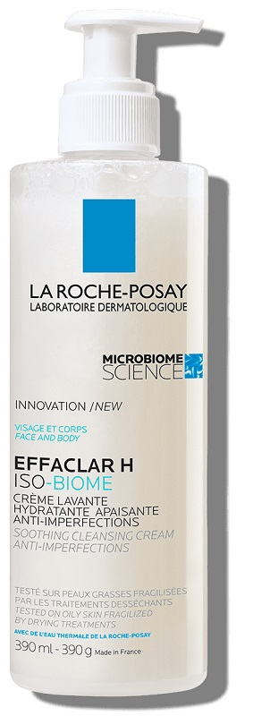 EFFACLAR H ISO BIOME CREMA LAVANTE 400 ML - Angeli Pharm