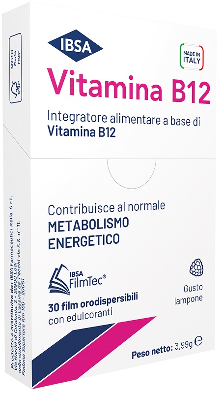 VITAMINA B12 IBSA 30 FILM ORALI - Angeli Pharm