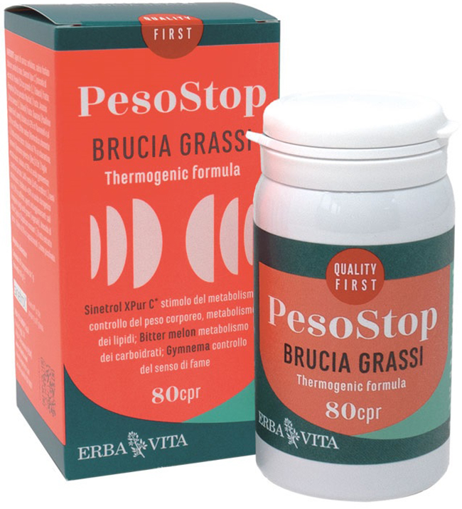 PESO STOP BRUCIA GRASSI 80 COMPRESSE - Angeli Pharm