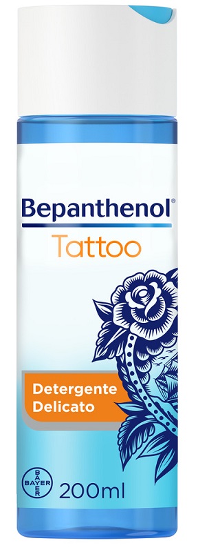 BEPANTHENOL TATTOO DETERGENTE DELICATO 200 ML - Angeli Pharm
