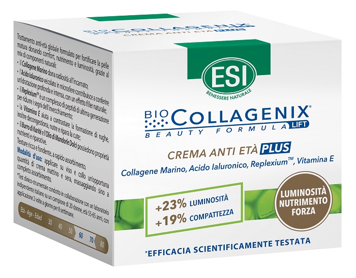 ESI BIOCOLLAGENIX CREMA ANTIETA' PLUS 50 ML - Angeli Pharm