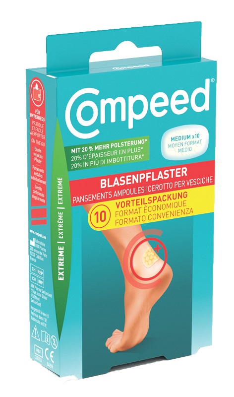 CEROTTI COMPEED PER VESCICHE MEDIO EXTREME 10 PEZZI - Angeli Pharm