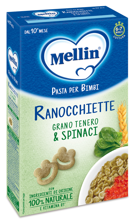 MELLIN RANOCCHIETTE CON SPINACI 280 G - Angeli Pharm