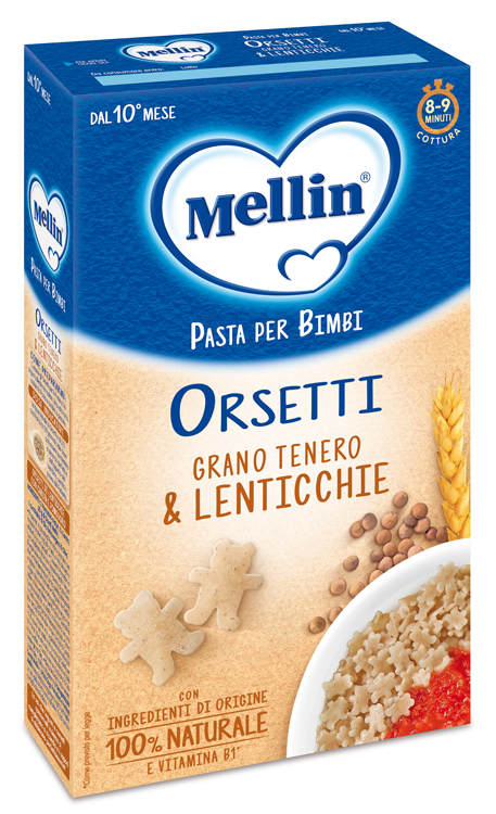 MELLIN ORSETTI CON LENTICCHIE 280 G - Angeli Pharm