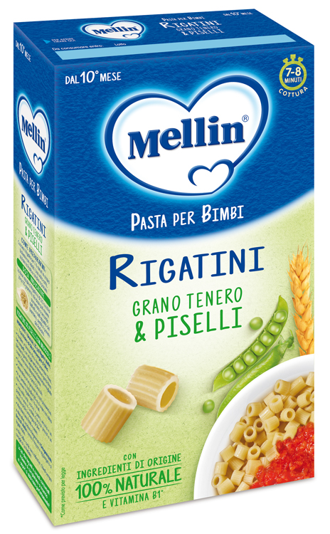 MELLIN RIGATINI CON PISELLI 280 G - Angeli Pharm
