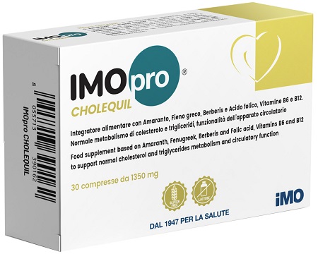 IMOPRO CHOLEQUIL 30 COMPRESSE 1,35 G - Angeli Pharm