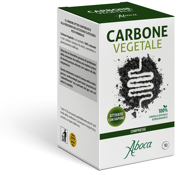 CARBONE VEGETALE 90 COMPRESSE - Angeli Pharm