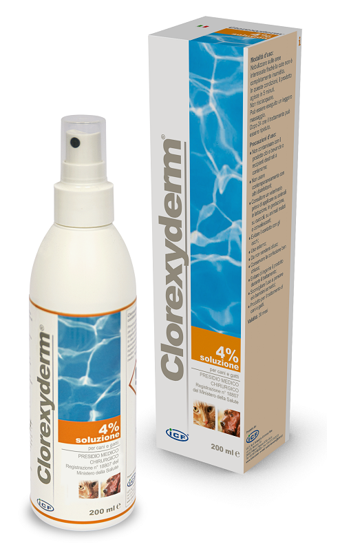 CLOREXYDERM SOLUZIONE 4% 200 ML - Angeli Pharm