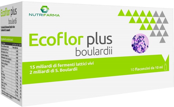 ECOFLOR PLUS BOULARDII 10 FLACONCINI - Angeli Pharm