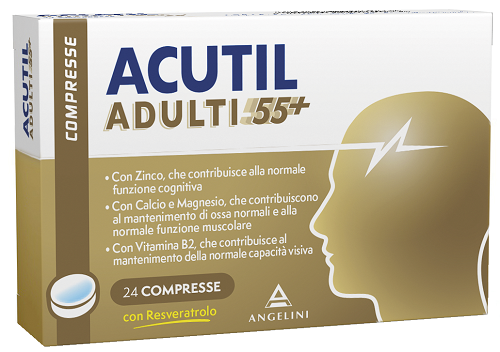 ACUTIL ADULTI 55+ 24 COMPRESSE IT - Angeli Pharm