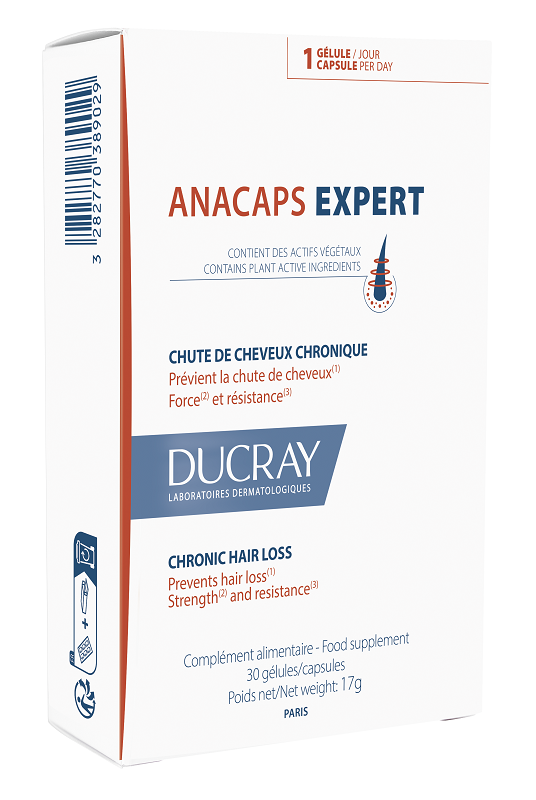 DUCRAY ANACAPS EXPERT CAPELLI E UNGHIE 30 CAPSULE - Angeli Pharm
