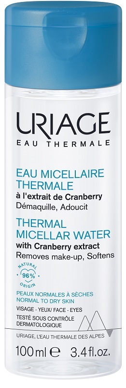 URIAGE EAU MICELLAIRE THERMALE PELLI NORMALI SECCHE 100 ML - Angeli Pharm