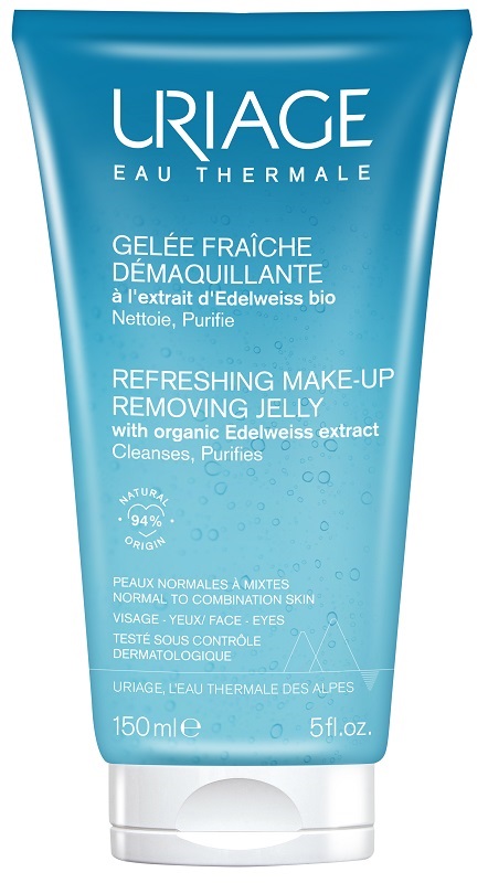 URIAGE GELEE FRAICHE DEMAQUILLANTE TUBO 150 ML - Angeli Pharm