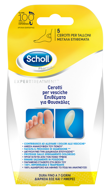 CEROTTO SCHOLL VESCICHE TALLONE 6 PEZZI - Angeli Pharm