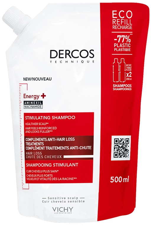 DERCOS ECO RICARICA ENERGIZZANTE 500 ML - Angeli Pharm