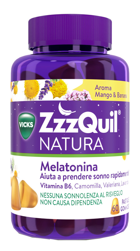 ZZZQUIL NATURA MANGO & BANANA 60 PASTIGLIE GOMMOSE - Angeli Pharm