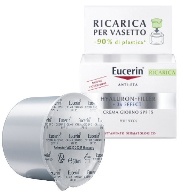EUCERIN FACE CREAM ANTI AGE HYALURON GIORNO SPF15 50 ML - Angeli Pharm