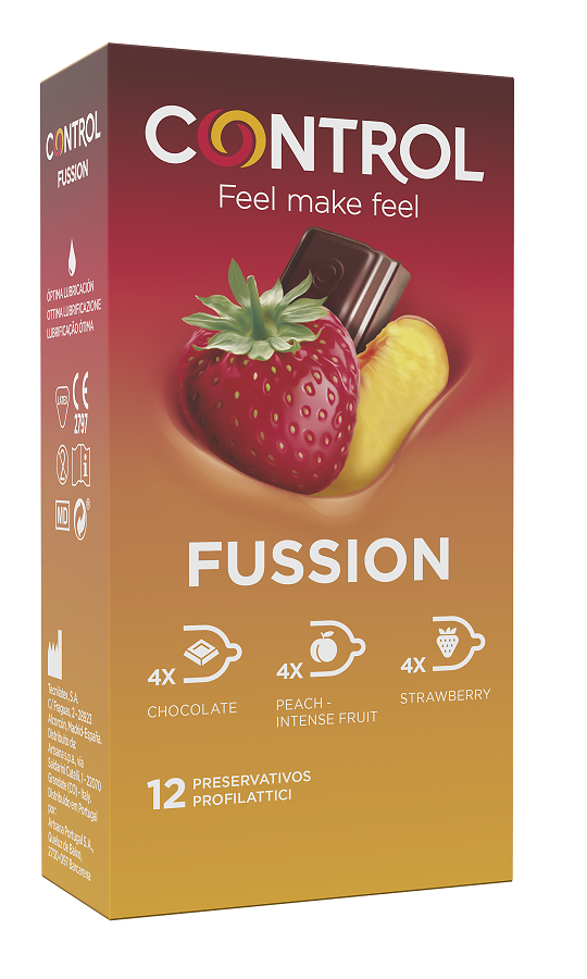 PROFILATTICO CONTROL FUSSION 12 PEZZI - Angeli Pharm