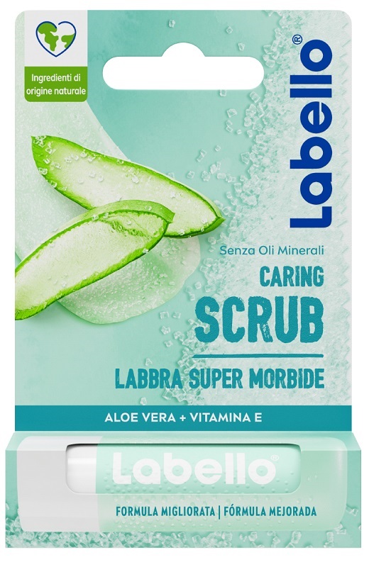 LABELLO STICK SCRUB ALOE VERA 5,5 ML - Angeli Pharm