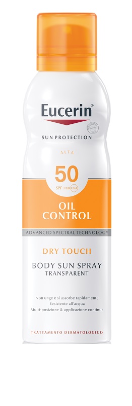 EUCERIN SUN SPRAY TOCCO SECCO SPF50 200 ML - Angeli Pharm