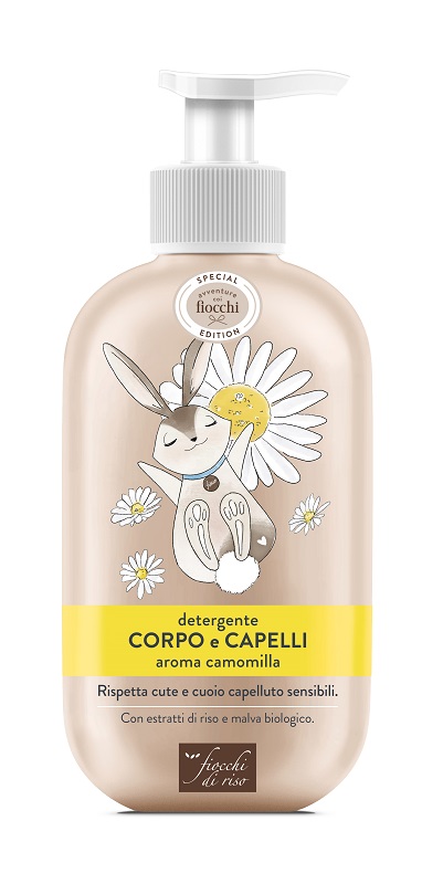 FIOCCHI DI RISO DETERGENTE CORPO CAPELLI CAMOMILLA SPECIAL 400 ML - Angeli Pharm