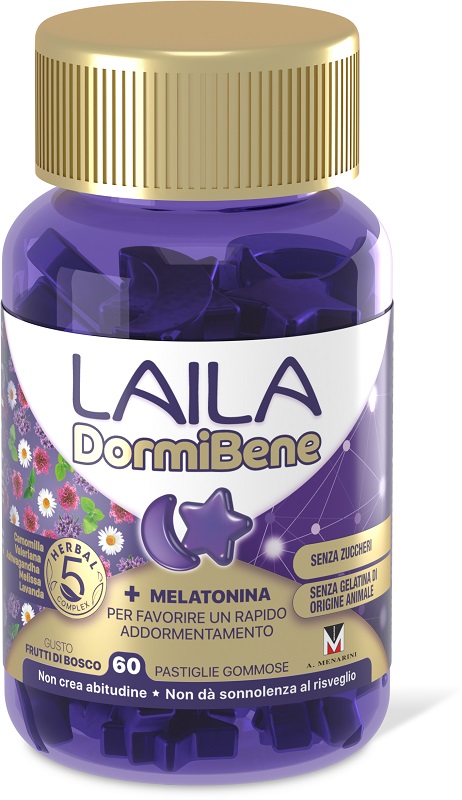 LAILA DORMIBENE 60 GOMMOSE - Angeli Pharm