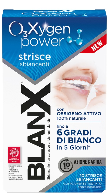 BLANX O3X STRISCE 5 PEZZI - Angeli Pharm