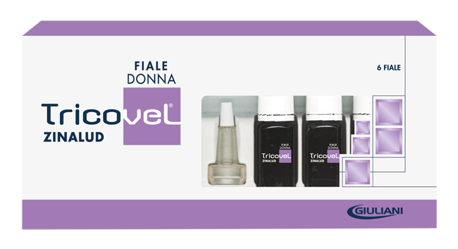TRICOVEL ZINALUD DONNA 6 FIALE - Angeli Pharm