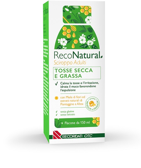 RECONATURAL SCIROPPO TOSSE ADULTI 150 ML - Angeli Pharm