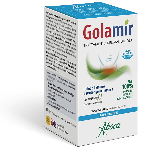 GOLAMIR SPRAY NO ALCOL 30 ML - Angeli Pharm