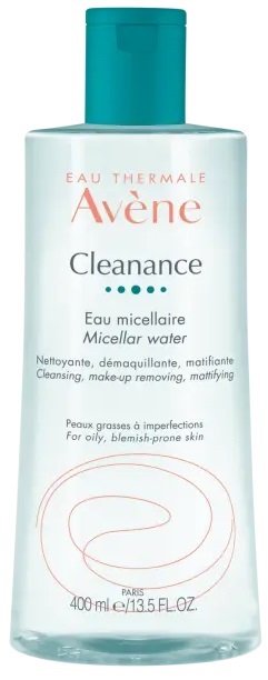AVENE CLEANANCE ACQUA MICELLARE NF 400 ML - Angeli Pharm