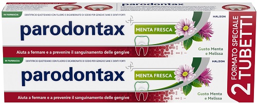 PARODONTAX BIPACK MENTA FRESCA 2 X 75 ML - Angeli Pharm