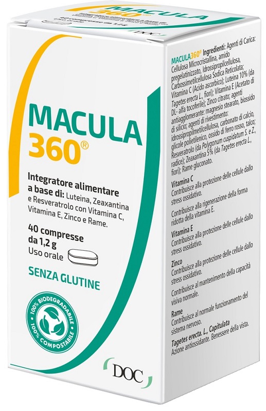 MACULA 360 40 COMPRESSE - Angeli Pharm